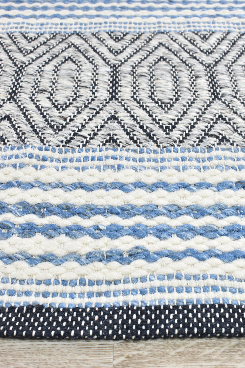 Atlantic Wool Blue Rug