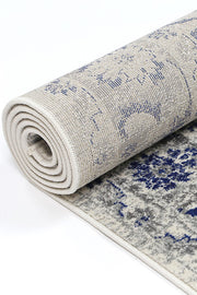 Graceful Cassandra Blue Ivory Rug