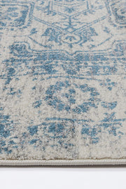 Graceful Audrey Ivory Blue Rug
