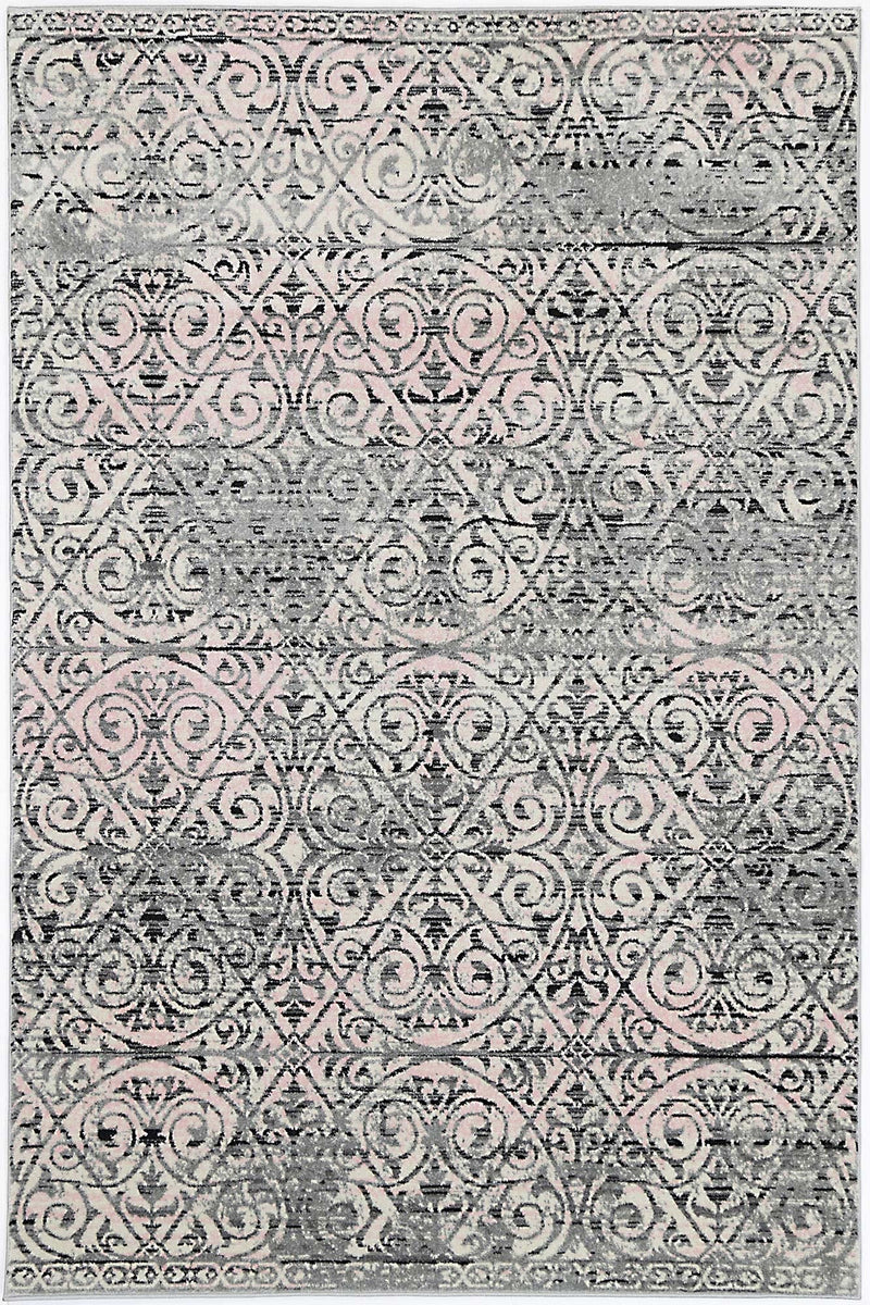 Graceful Katherine Pink Ash Rug