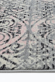 Graceful Katherine Pink Ash Rug
