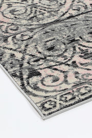 Graceful Katherine Pink Ash Rug