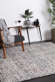 Graceful Katherine Pink Ash Rug