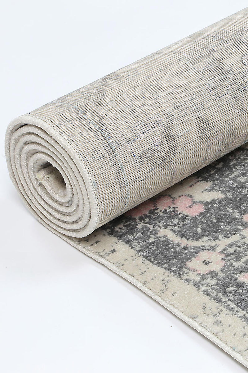 Graceful Madeleine Grey Ivory Rug