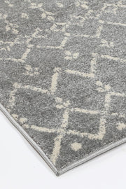 Graceful Cassiday Grey Ivory Rug