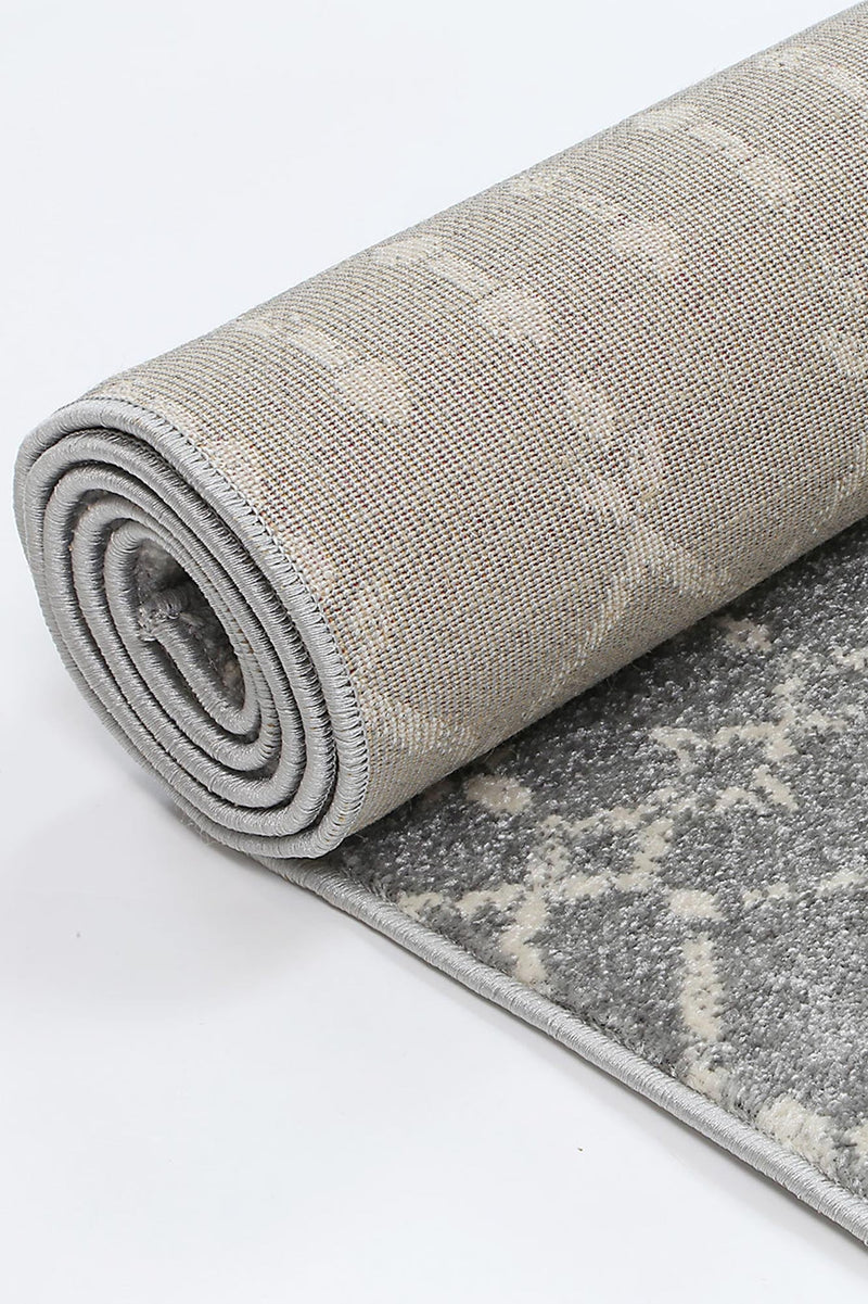 Graceful Cassiday Grey Ivory Rug