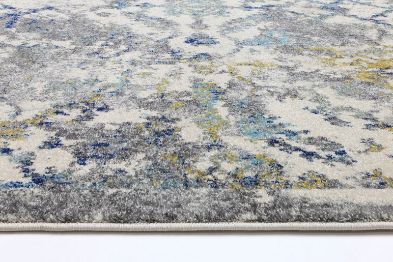 Graceful Vintage Blue Rug
