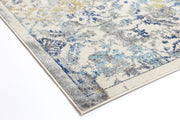 Graceful Vintage Blue Rug