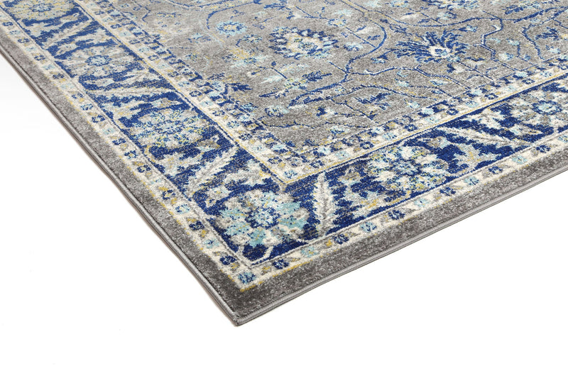 Graceful Royale Blue Rug