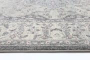 Graceful Traditional Grey Rug
