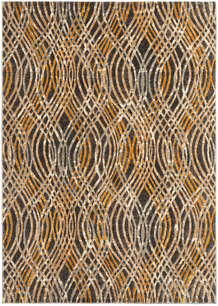 Flurry Modern Charcoal Rug