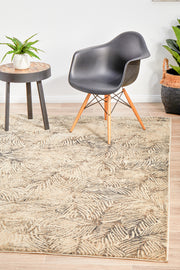 Artistic Nature Modern Charcoal Rug