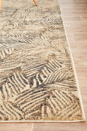 Artistic Nature Modern Charcoal Rug