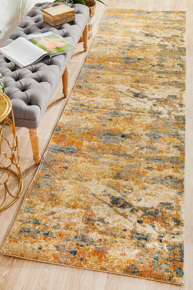 Tribute Modern Rust Runner Rug — SydneyRugsOnline