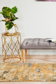 Tribute Modern Rust Runner Rug