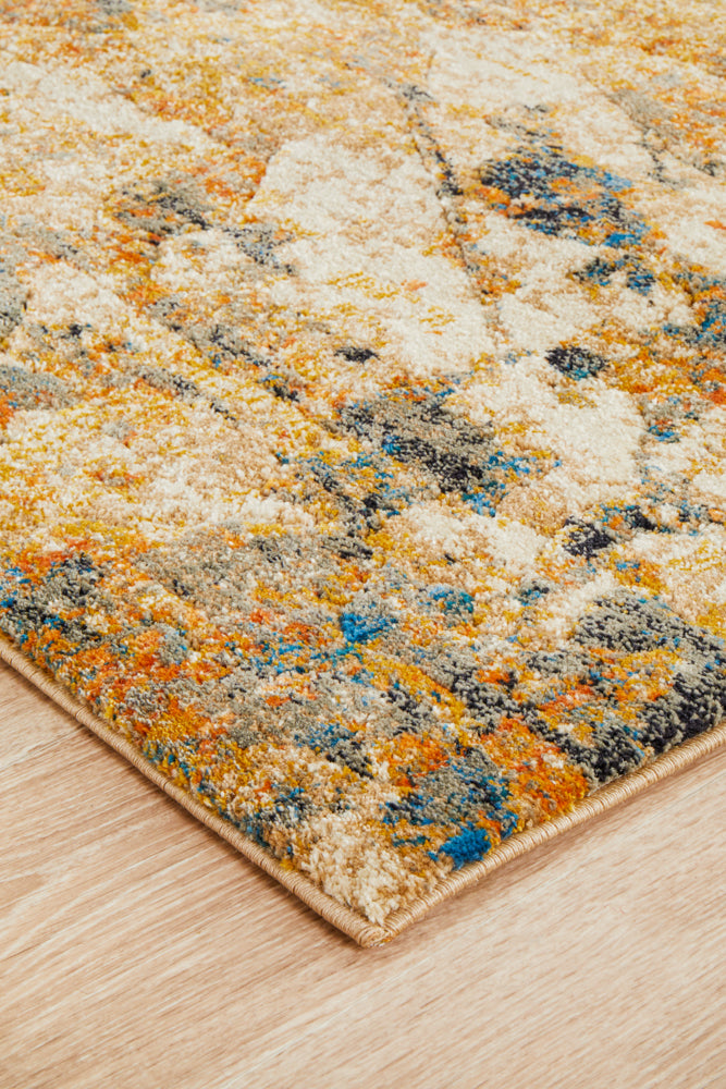 Tribute Modern Rust Runner Rug