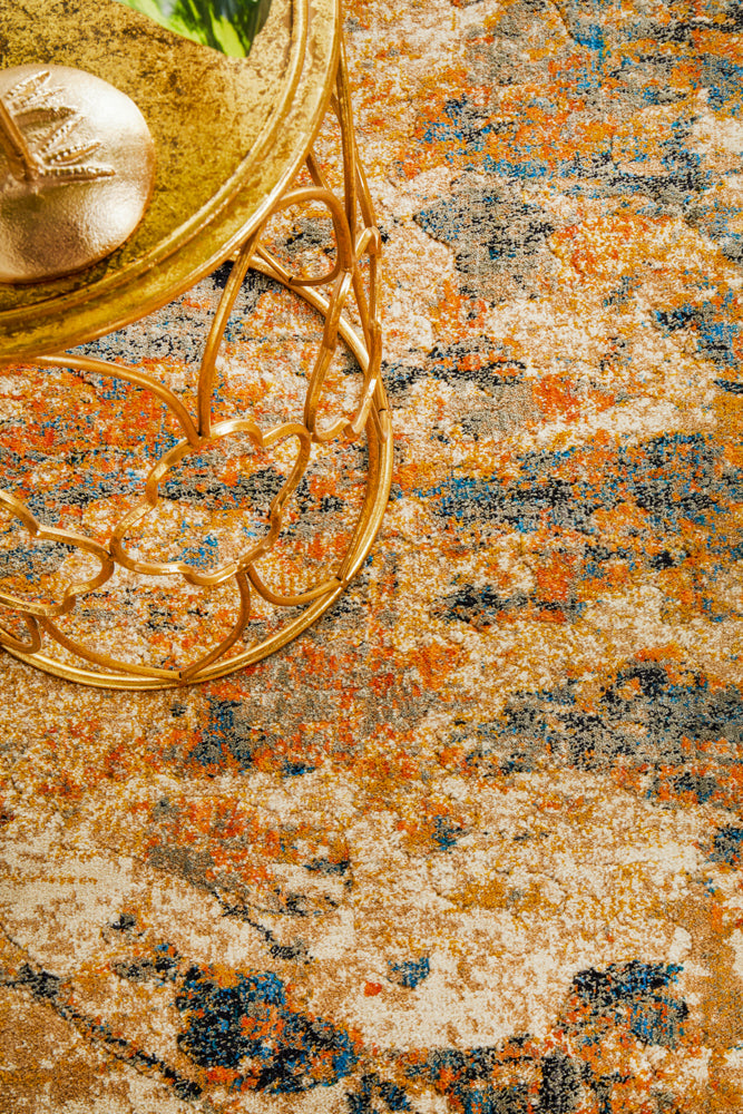 Tribute Modern Rust Runner Rug