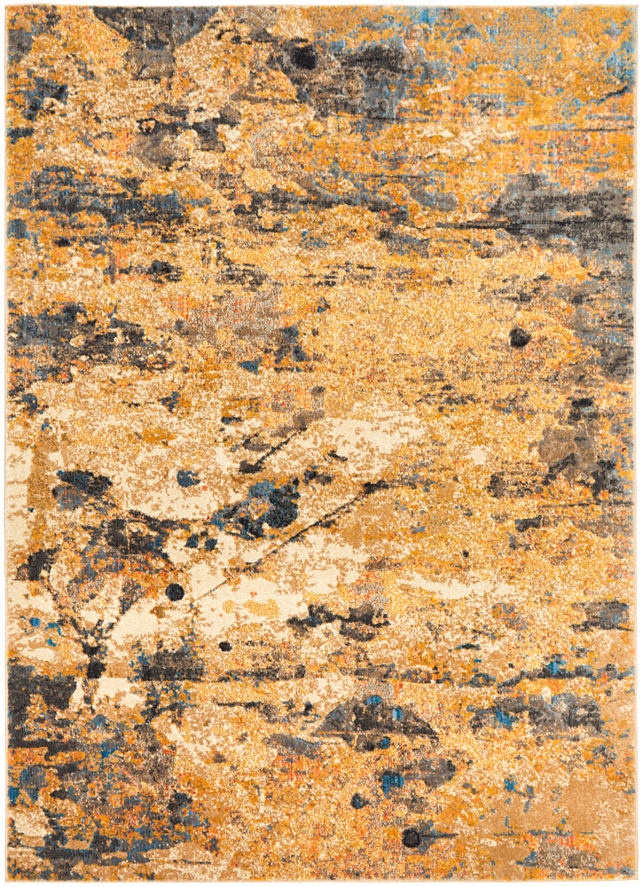 Tribute Modern Rust Rug