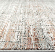 Dorsey Elegant Grey Rust Rug