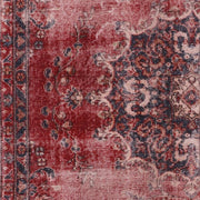 Divan Davenport Red Runner Rug