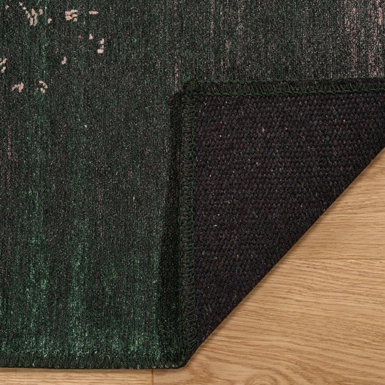 Divan Settee Green Runner Rug