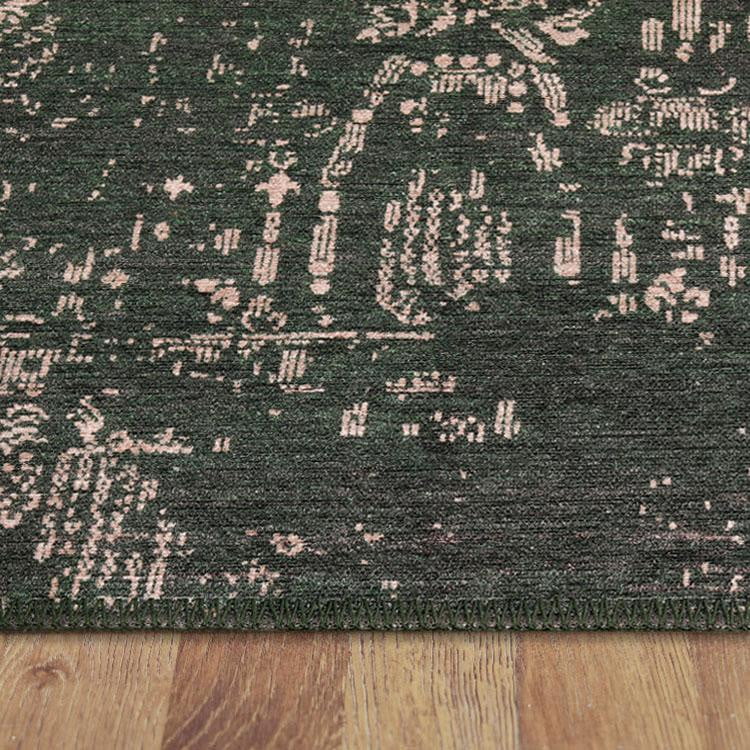 Divan Settee Green Rug