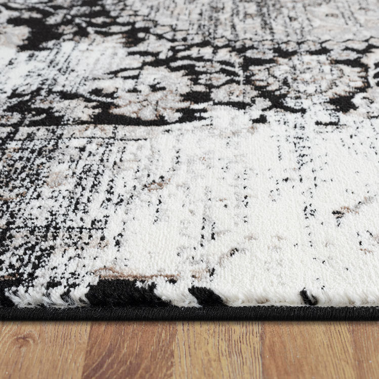 Modern Transitional Quality Black Rug — SydneyRugsOnline