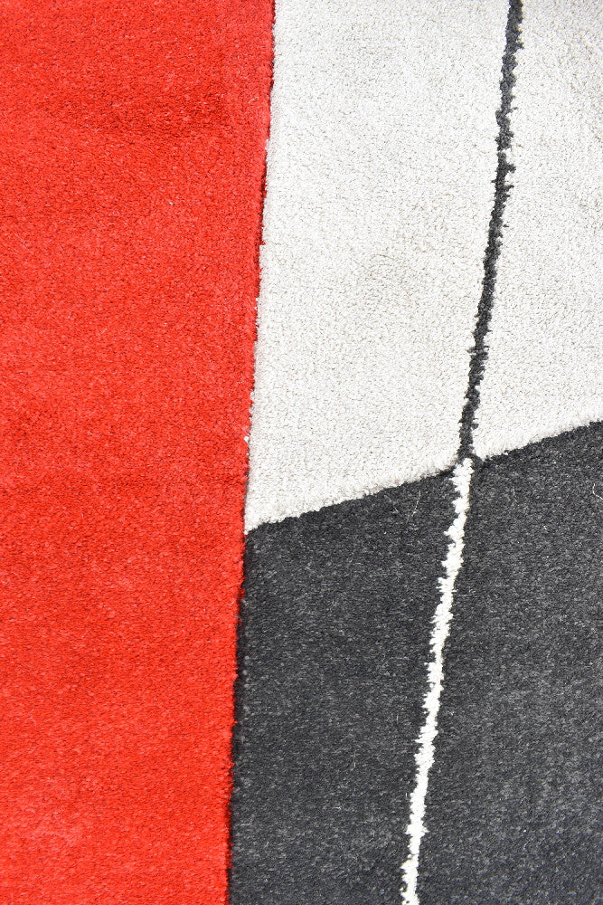 Eastern Grey Red Rug