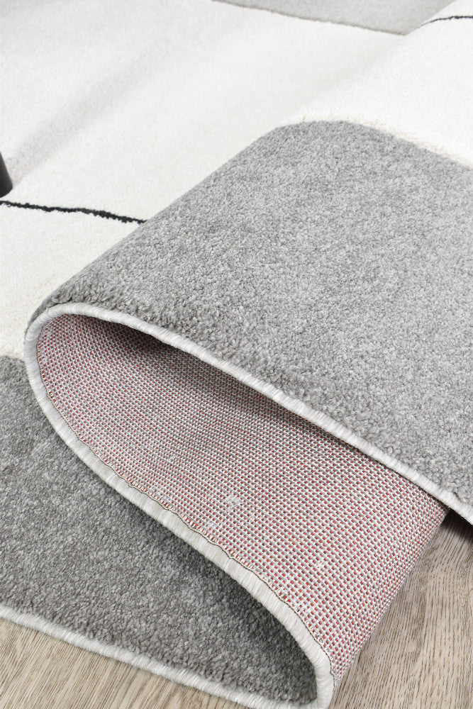 Eastern Grey Red Rug