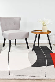 Eastern Grey Red Rug