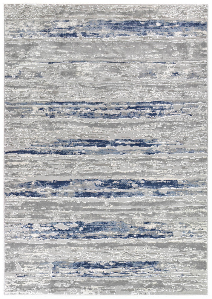 Elito Marina Blue Grey Rug
