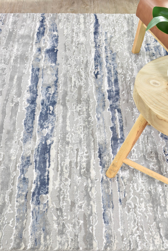 Elito Marina Blue Grey Rug