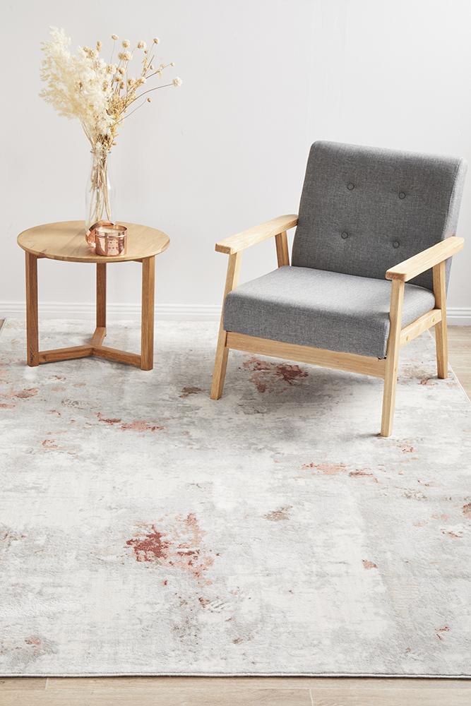 Emotion Frenzy Blush Rug