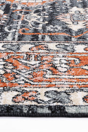 Anatolia Traditional Terracotta Black Rug