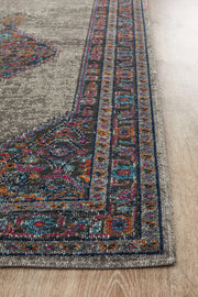 Whisper Diamond Grey Rug