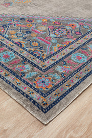 Whisper Diamond Grey Rug