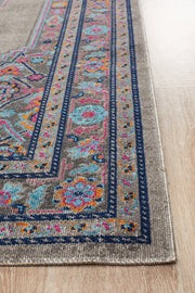 Whisper Diamond Grey Rug