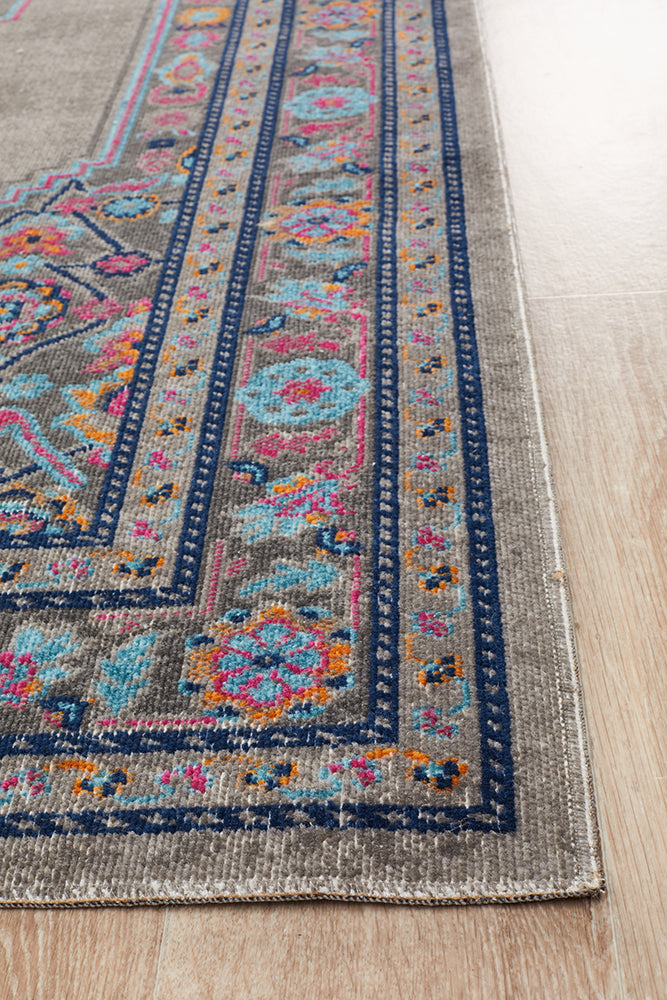 Whisper Diamond Grey Rug