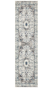 Summon Mist White Transitional Rug