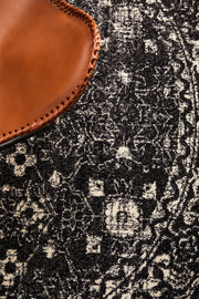 Summon Estella Charcoal Transitional Round Rug