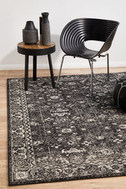 Summon Estella Charcoal Transitional Rug