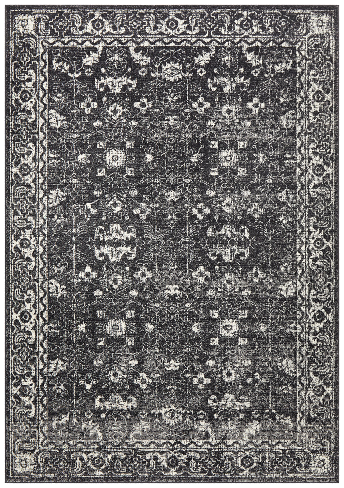 Summon Estella Charcoal Transitional Rug
