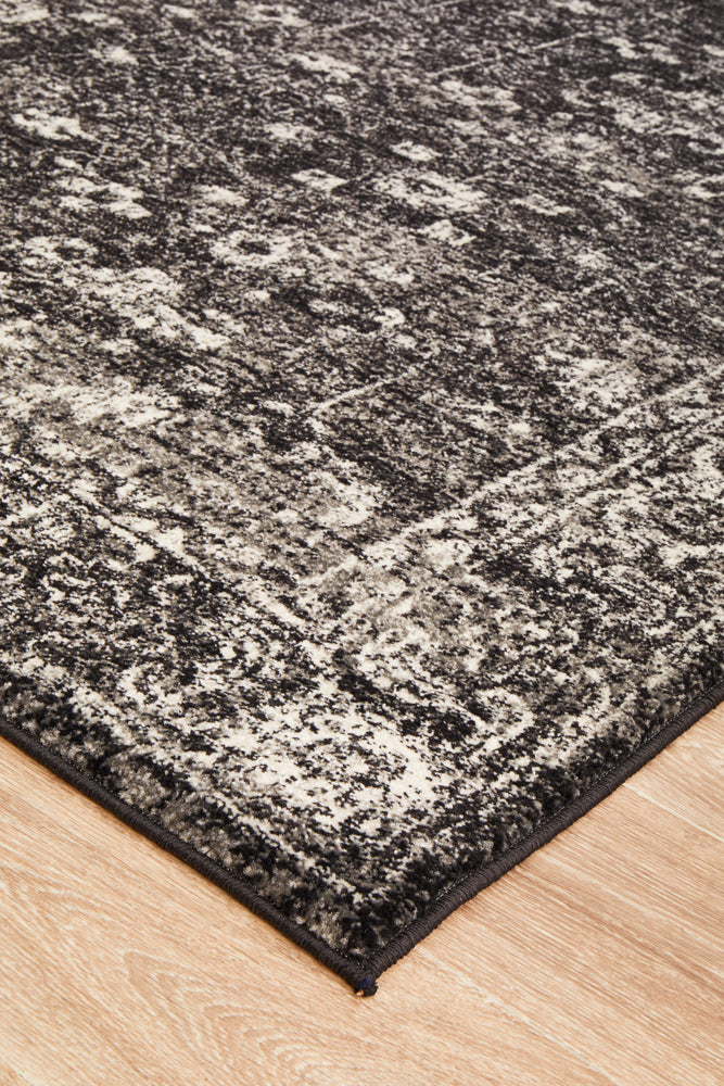Summon Estella Charcoal Transitional Rug
