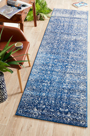 Summon Oasis Navy Transitional Rug