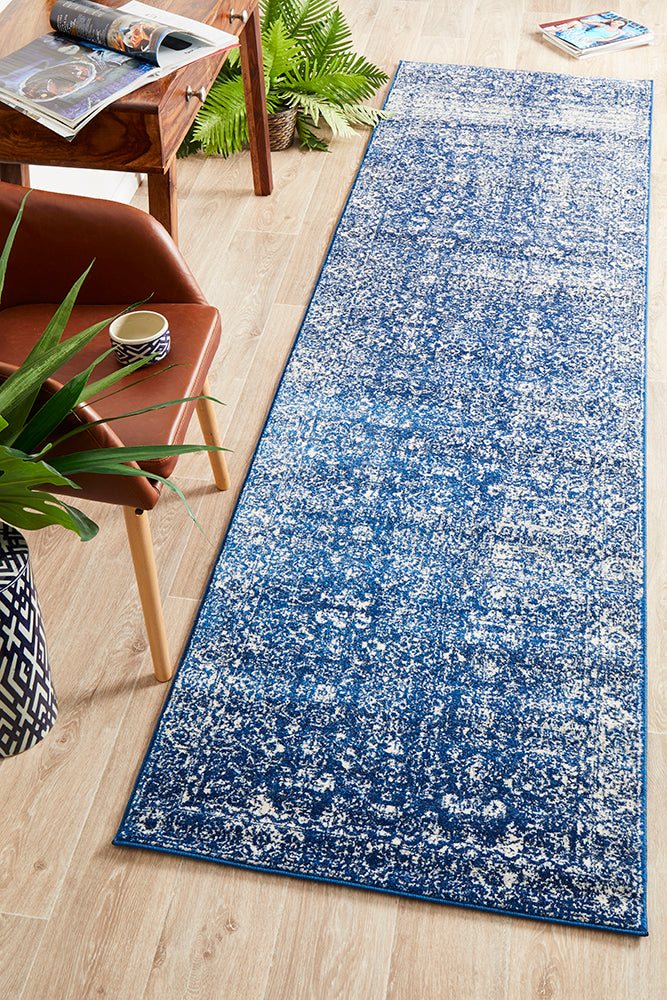 Summon Oasis Navy Transitional Rug