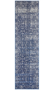 Summon Oasis Navy Transitional Runner Rug