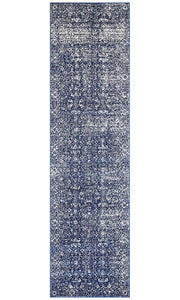 Summon Oasis Navy Transitional Runner Rug