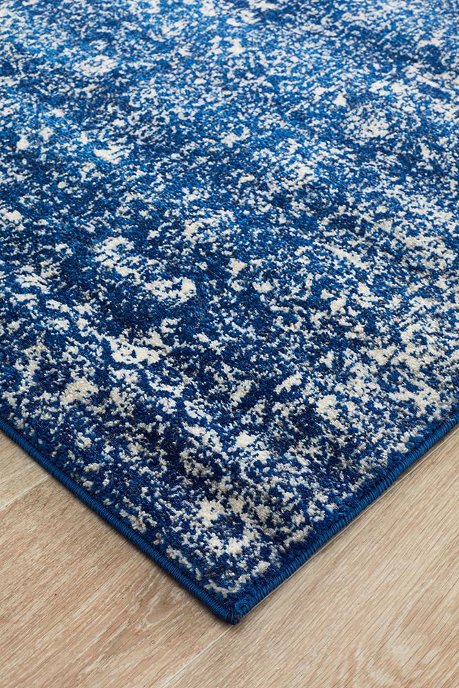 Summon Oasis Navy Transitional Runner Rug