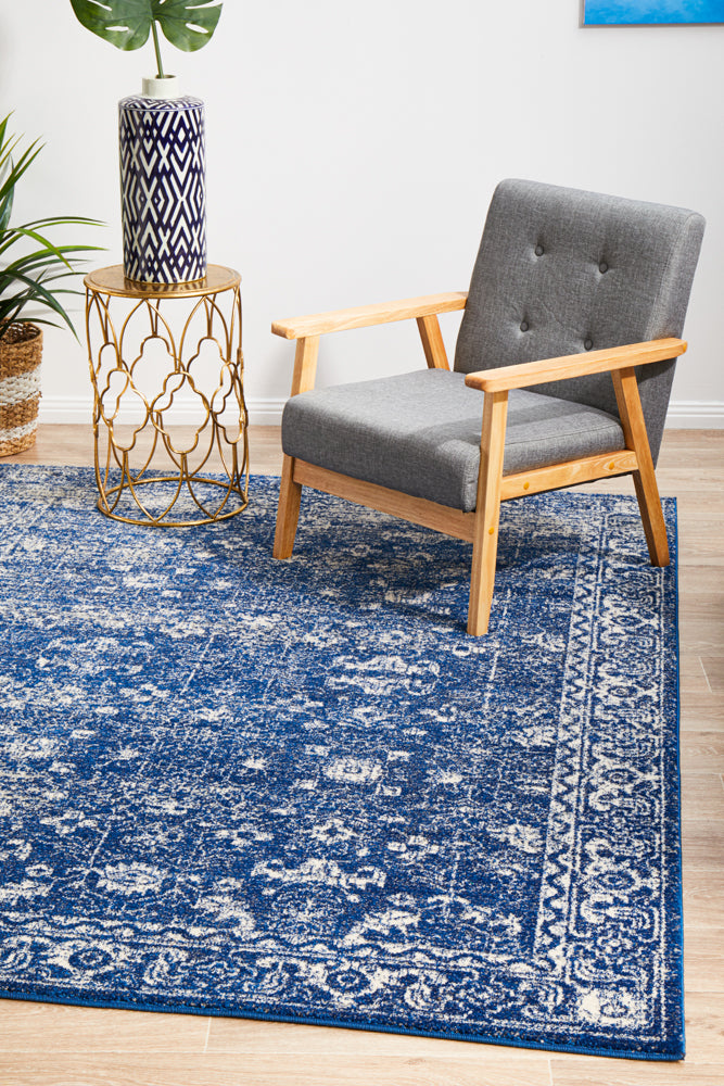 Summon Oasis Navy Transitional Rug