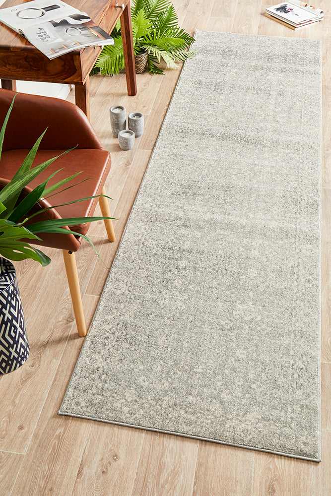 Summon Shine Silver Transitional Rug